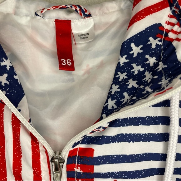 Divided windbreaker  jacket patriot colores - Picture 4 of 6